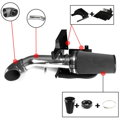 Bethesda Industrial New Cold Air Intake System Heat Shield For 2009-2013 Chevy GMC V8 4.8L 5.3L 6.0L