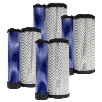 Bethesda Industrial 4PK Inner & Outer Air Filter Kit for Bobcat 6666375 6666376 Excavators Loaders