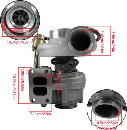 Bethesda Industrial Diesel Turbo Turbocharger HX35W for Dodge Ram 2500 3500 5.9L T3 6BTAA 3539373