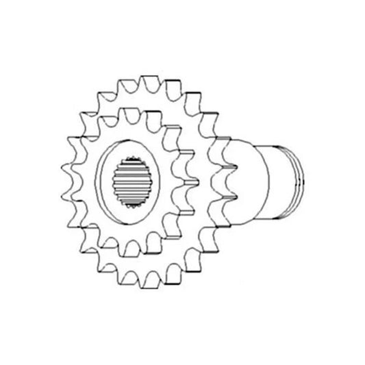 Bethesda Industrial Feeder House Front Drive Sprocket fits John Deere CTS CTS 9560 9660 AH149349