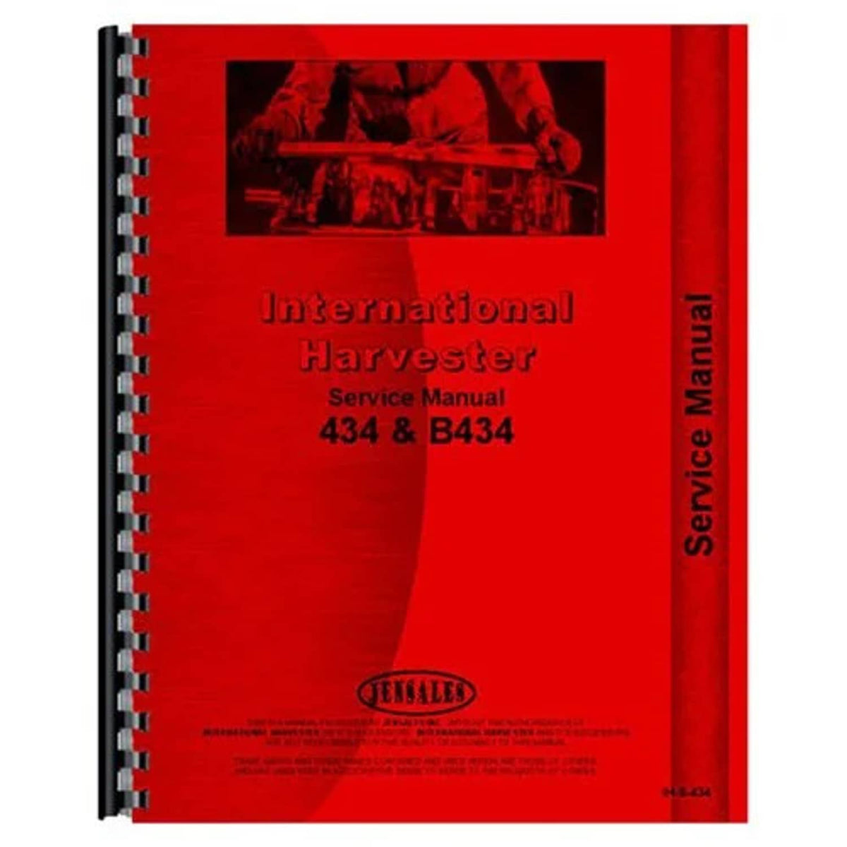 Bethesda Industrial Service Manual fits International B434 434