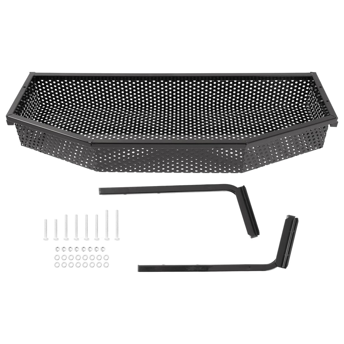 Bethesda Industrial Front Cargo Clay Basket For Icon For Advanced EV Golf Cart W/ Mounting Brackets