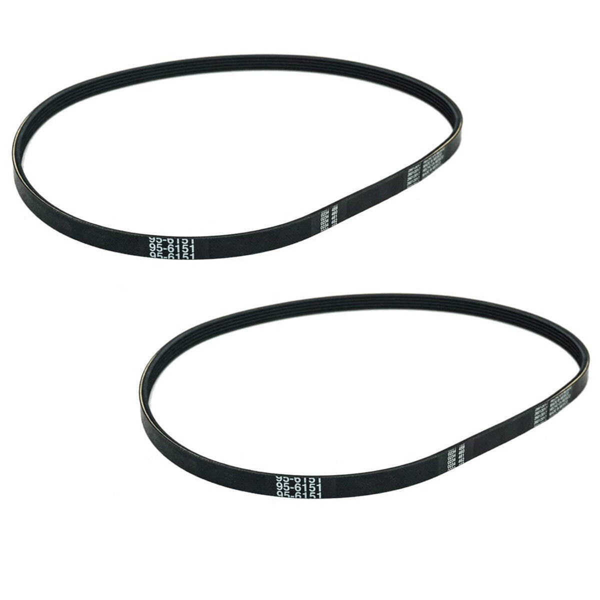 Bethesda Industrial (2) Toro Genuine OEM Ribbed Belt 95-6151 CCR 2400 3450 3000 3650