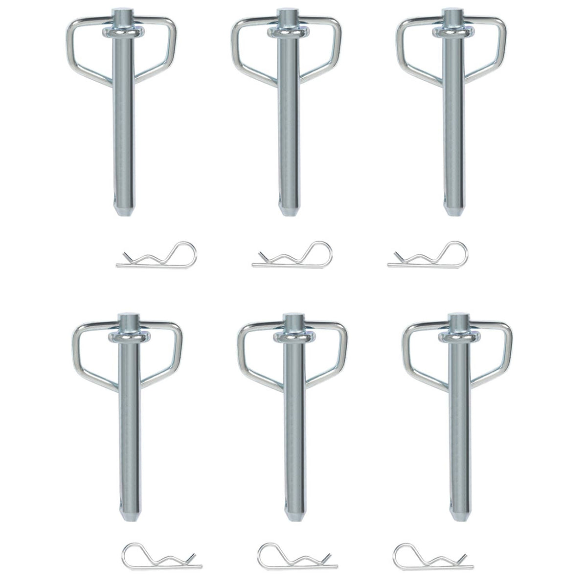 Bethesda Industrial 6PK Heavy-Duty 12,000 Lbs Removable D-Ring Stake Pocket For Flatbed/Trailers