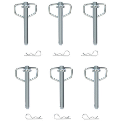 Bethesda Industrial 6PK Heavy-Duty 12,000 Lbs Removable D-Ring Stake Pocket For Flatbed/Trailers