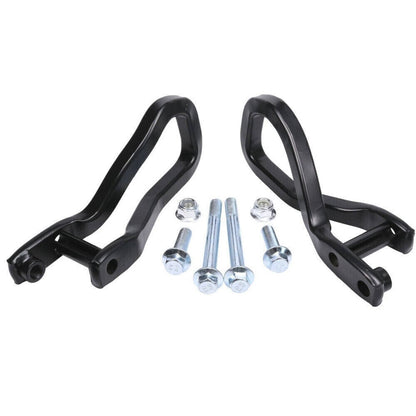 Bethesda Industrial Black Front Tow Recovery Hooks w/ Bolts 84195907 For 2019-2021 GMC Sierra 1500
