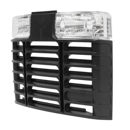 Bethesda Industrial Black ABS Grille For John Deere GT225, GT235, GT235E, GT245, GX255 #AM131670