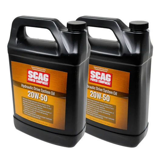 Bethesda Industrial (2) Genuine OEM Scag 486254 20W-50 Hydro System Hydraulic Oil - 1 GALLON