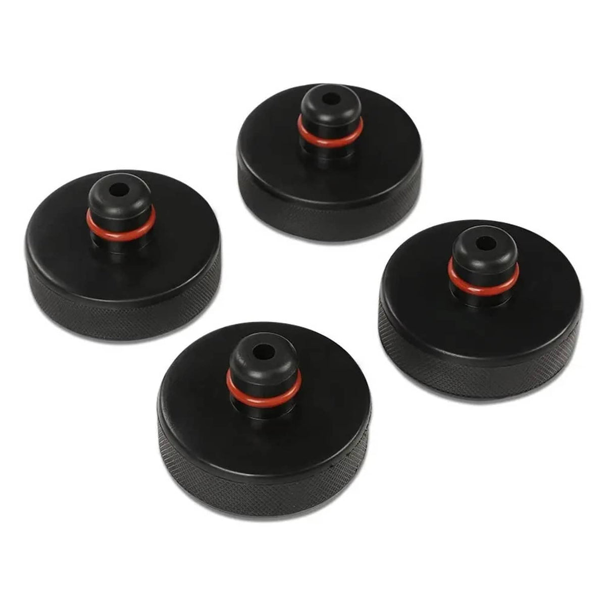 Bethesda Industrial 4Pcs Rubber Jack Lift Pad Adapter Tool Black Fit For Tesla Model 3/Y/S/X New