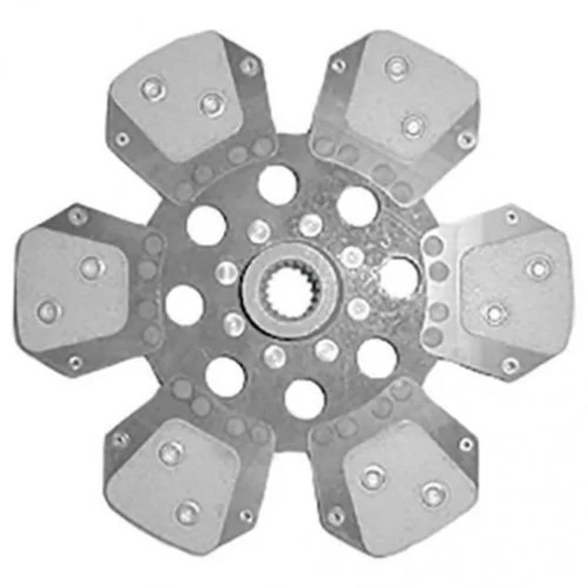 Bethesda Industrial Clutch Disc- 6 Pad fits John Deere 2000 2100 2200 2300 3320 fits Zetor 7245