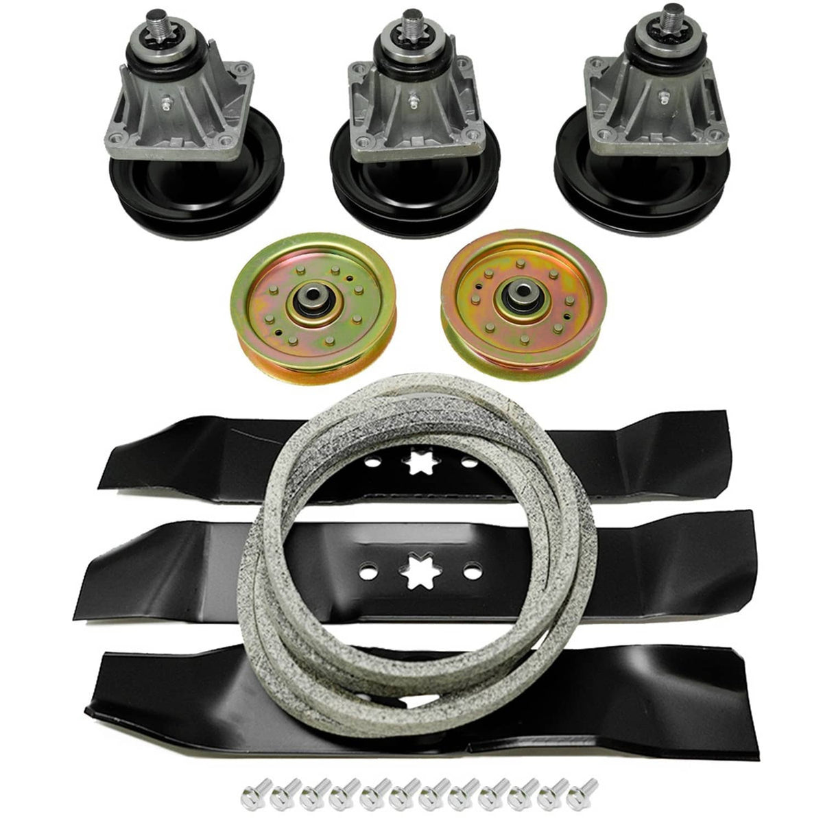 Bethesda Industrial Complete Deck Rebuild Kit for Cub Cadet i1046 LT1045 Before 2007 Lawn Mowers