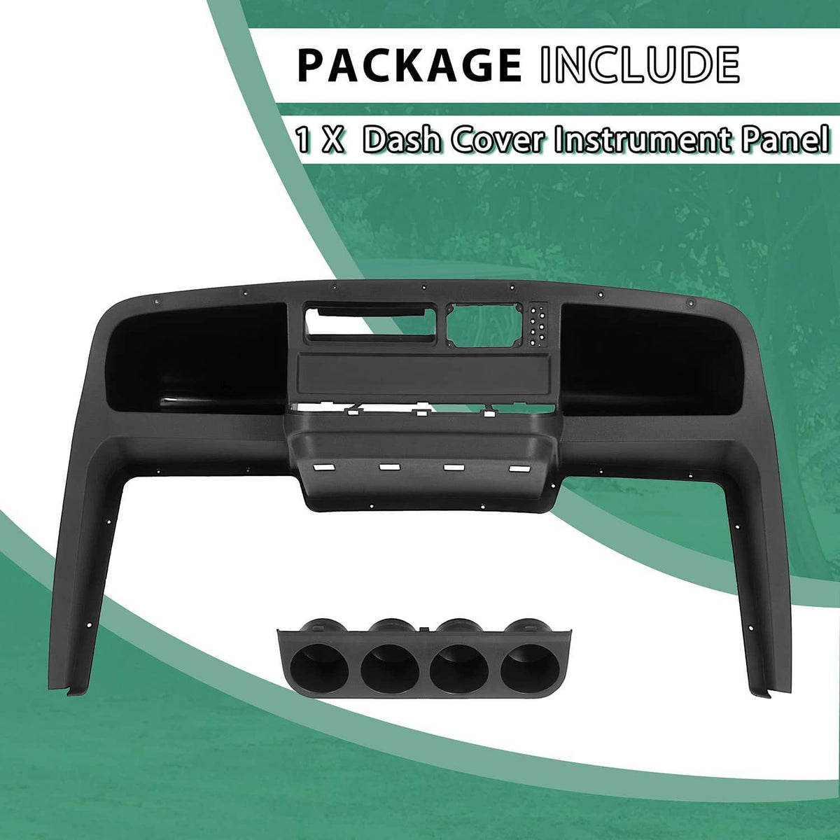 Bethesda Industrial Golf Cart Dash Assembly Cover Instrument Panel For EZGO TXT & Medalist 1994-2013