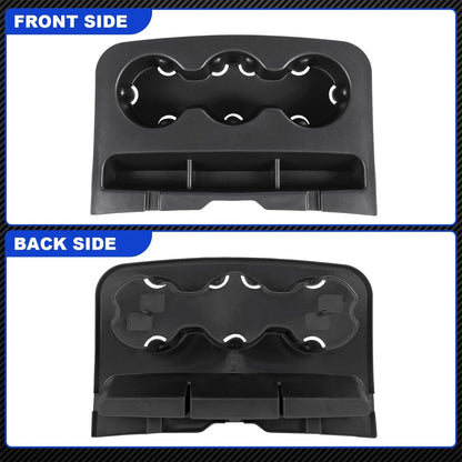 Bethesda Industrial 23362989 Front Seat Cup Holder Liner Holds 3 Cups For 2015-2018 Silverado Sierra