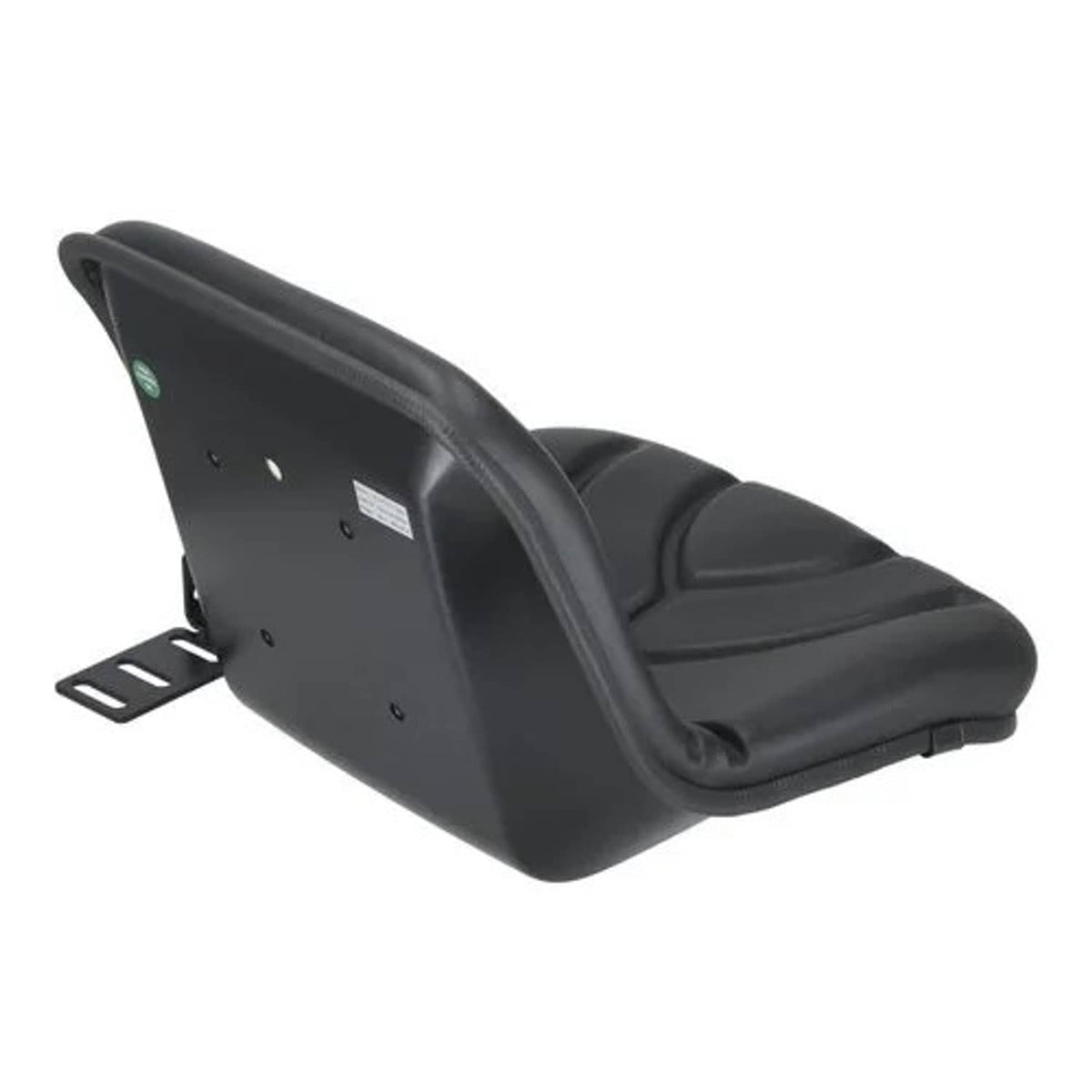 Bethesda Industrial Dishpan Seat Narrow Flip Style Vinyl Black fits International