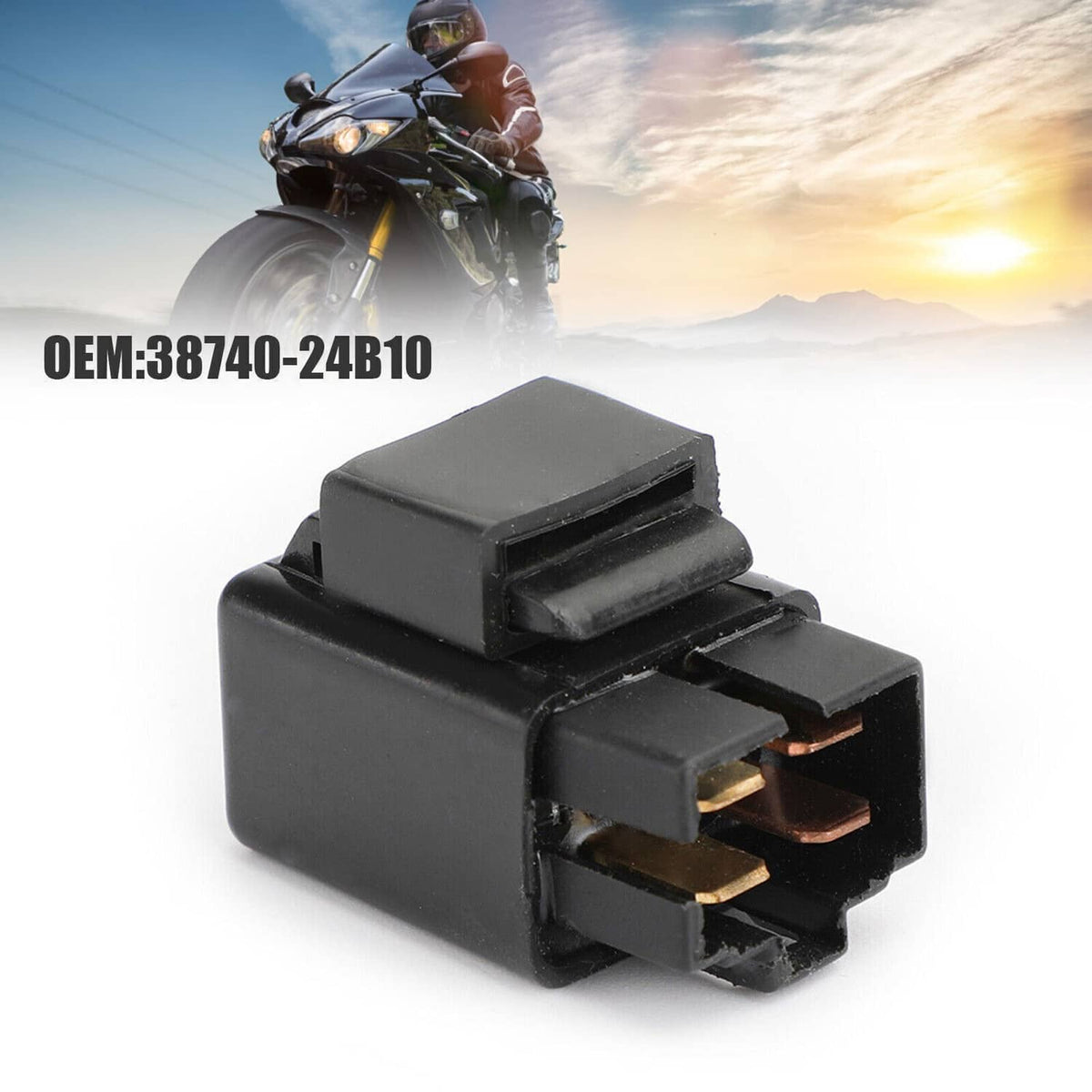 Bethesda Industrial Fuel Pump Fan Off Relay For Suzuki GSXR GSX 600 750 1000 1100 38740-38A00 NEW