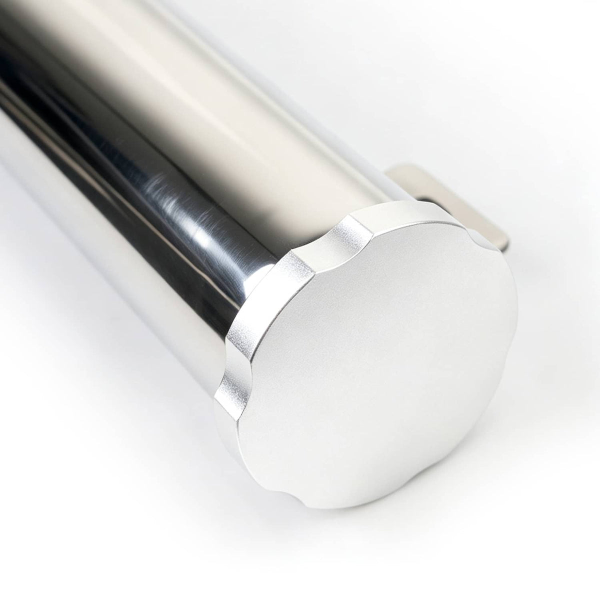 Bethesda Industrial 2" X 15" Polished Stainless Steel 24 Oz Radiator Dr Overflow Tank Bottle New