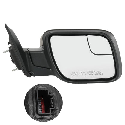Bethesda Industrial Power Mirror For Ford Explorer 2011-2015 Right Side Manual Fold Textured Black