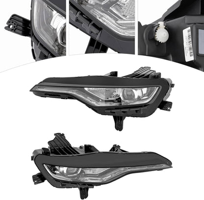 Bethesda Industrial Fit For 2019-2024 Chevy Camaro LS/RS/SS w/ LED DRL Headlight Left+Right Pair