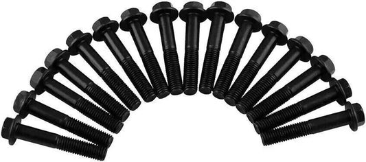 Bethesda Industrial 16pcs Manifold Bolt Kit For 1994-2003 Ford F250 F350 7.3L Powerstroke Diese New