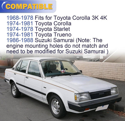 Bethesda Industrial 2 Barrel Carburetor Carb For 1986-1988 Suzuki Samurai 1.3L Engine Model Toy-250