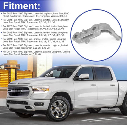 Bethesda Industrial Rear Right Exhaust Components-Tailpipe Bracket For 2019-24 Ram 1500 5.7/6.2L V8