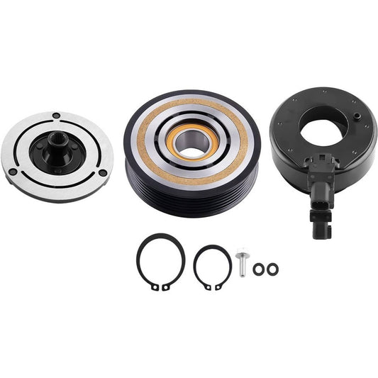 Bethesda Industrial New AC Compressor Clutch Kit Coil Pulley For 2012-2018 Jeep Wrangler 6 CyL 3.6L