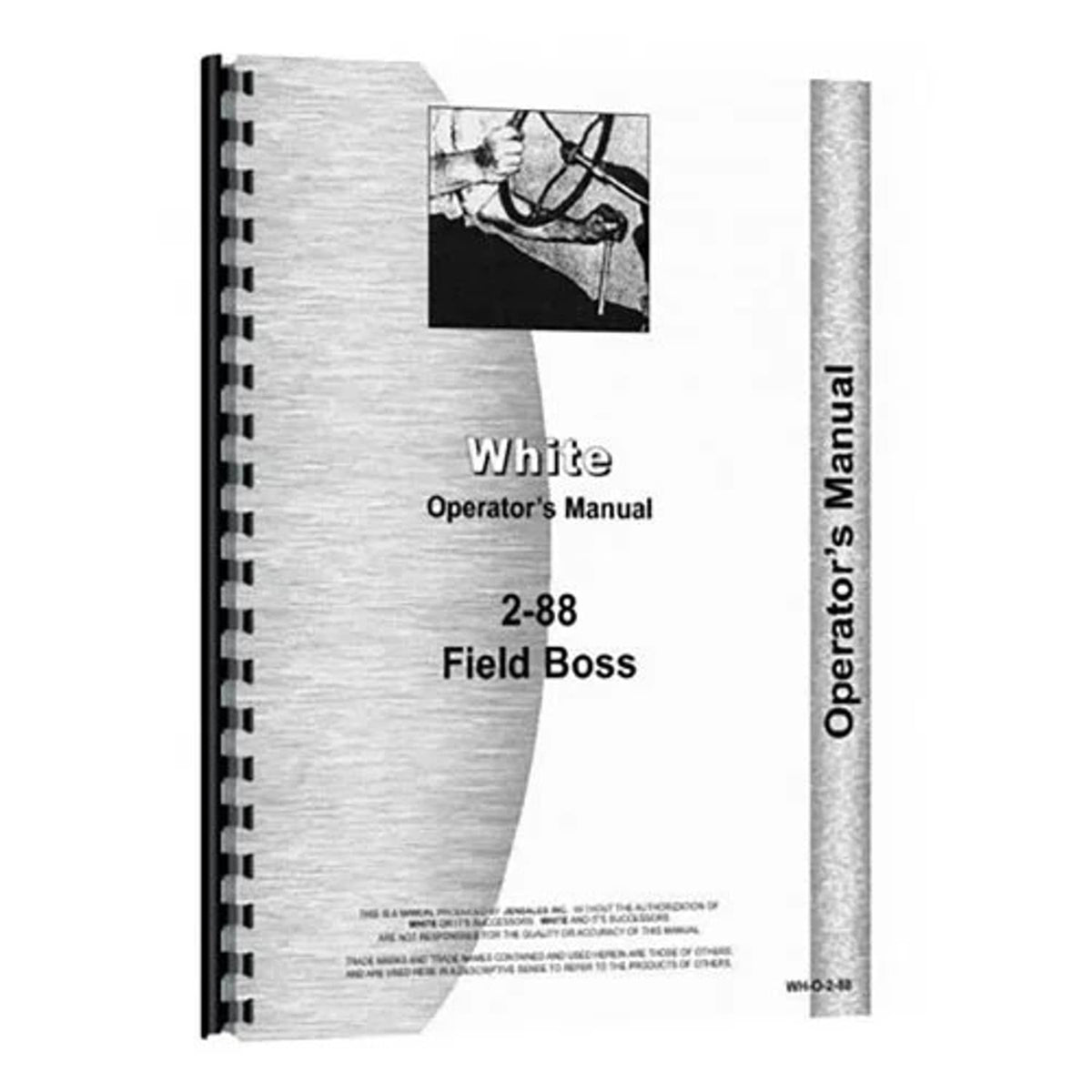 Bethesda Industrial Operator's Manual fits White 2-88