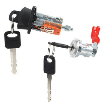 Bethesda Industrial For Ford Econoline Van E150 E250 E350 Ignition & Door Lock Cylinder KEYED ALIKE