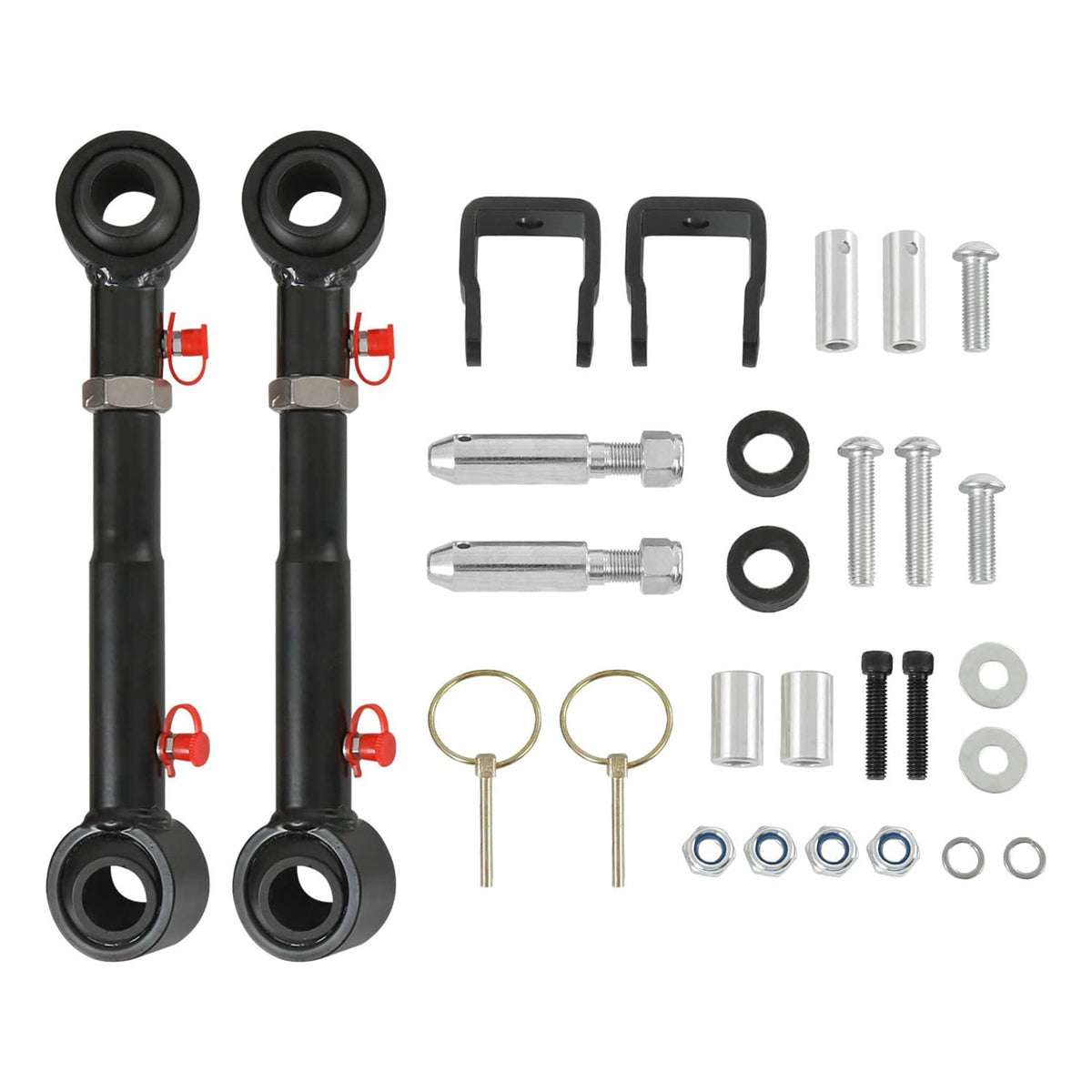 Bethesda Industrial Quick Disconnect Sway Bar Links For 98-06 TJ Cherokee 84-01 XJ with 2.5-6" Lifts