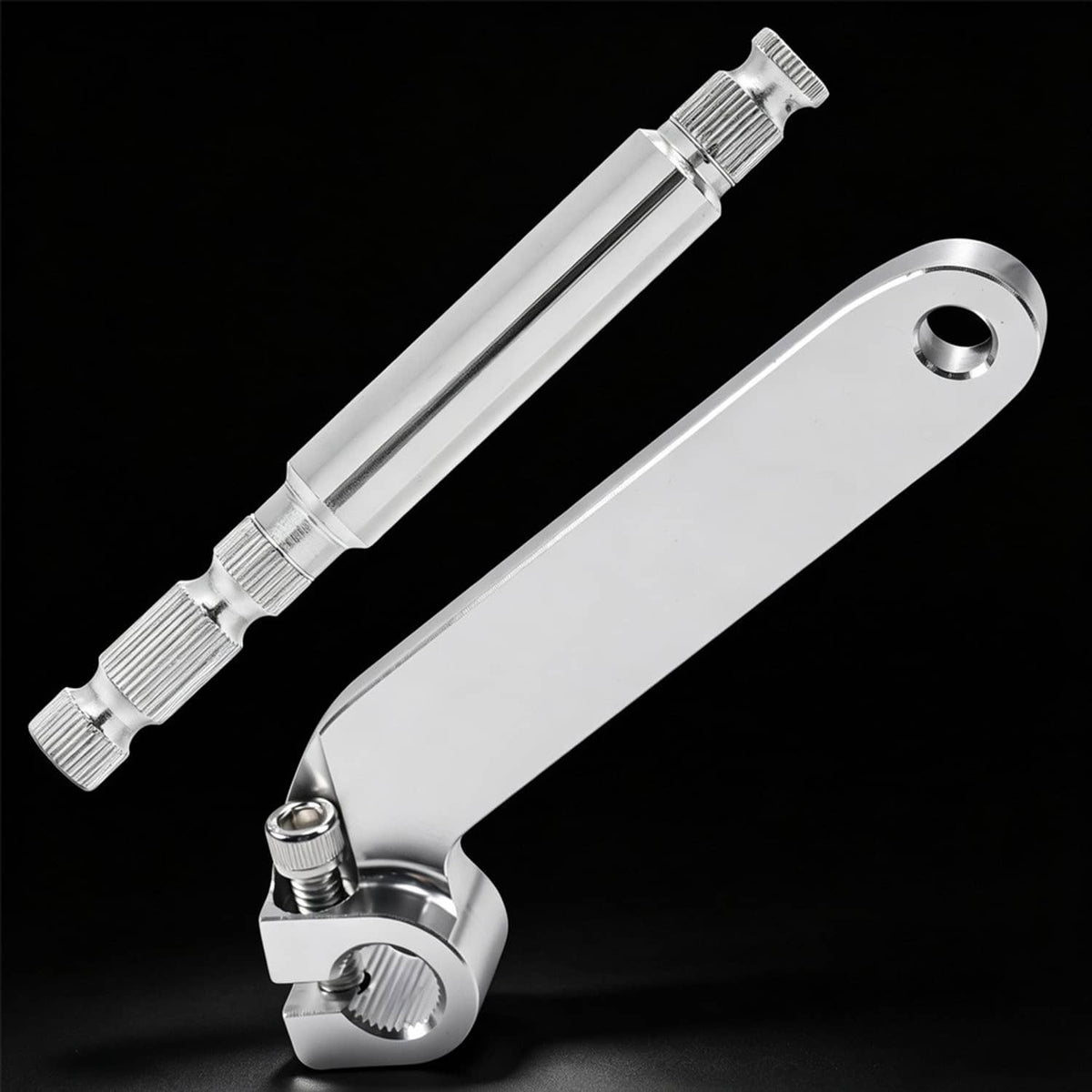 Bethesda Industrial Shifter Rod Lever & Shaft Fit For Harley Touring Road King Electra Glide 1984-16