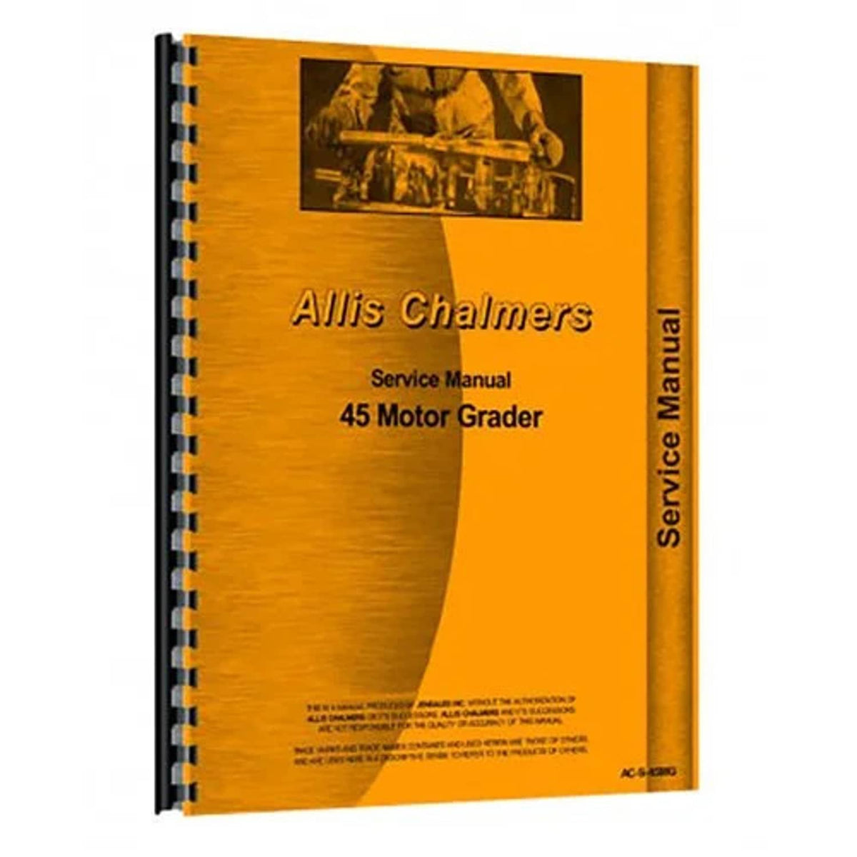 Bethesda Industrial Service Manual fits Allis Chalmers 45 45