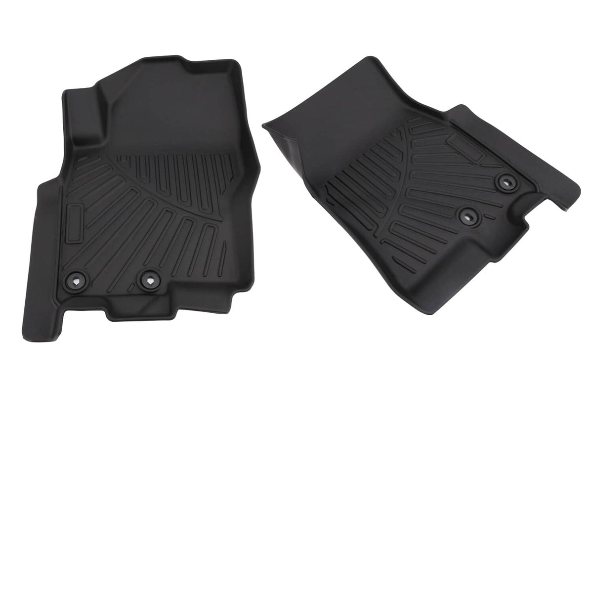 Bethesda Industrial Floor Mats for 2022-2025 Nissan Frontier Crew Cab All Weather TPE 3PCS Liner Set