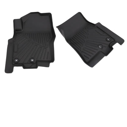 Bethesda Industrial Floor Mats for 2022-2025 Nissan Frontier Crew Cab All Weather TPE 3PCS Liner Set