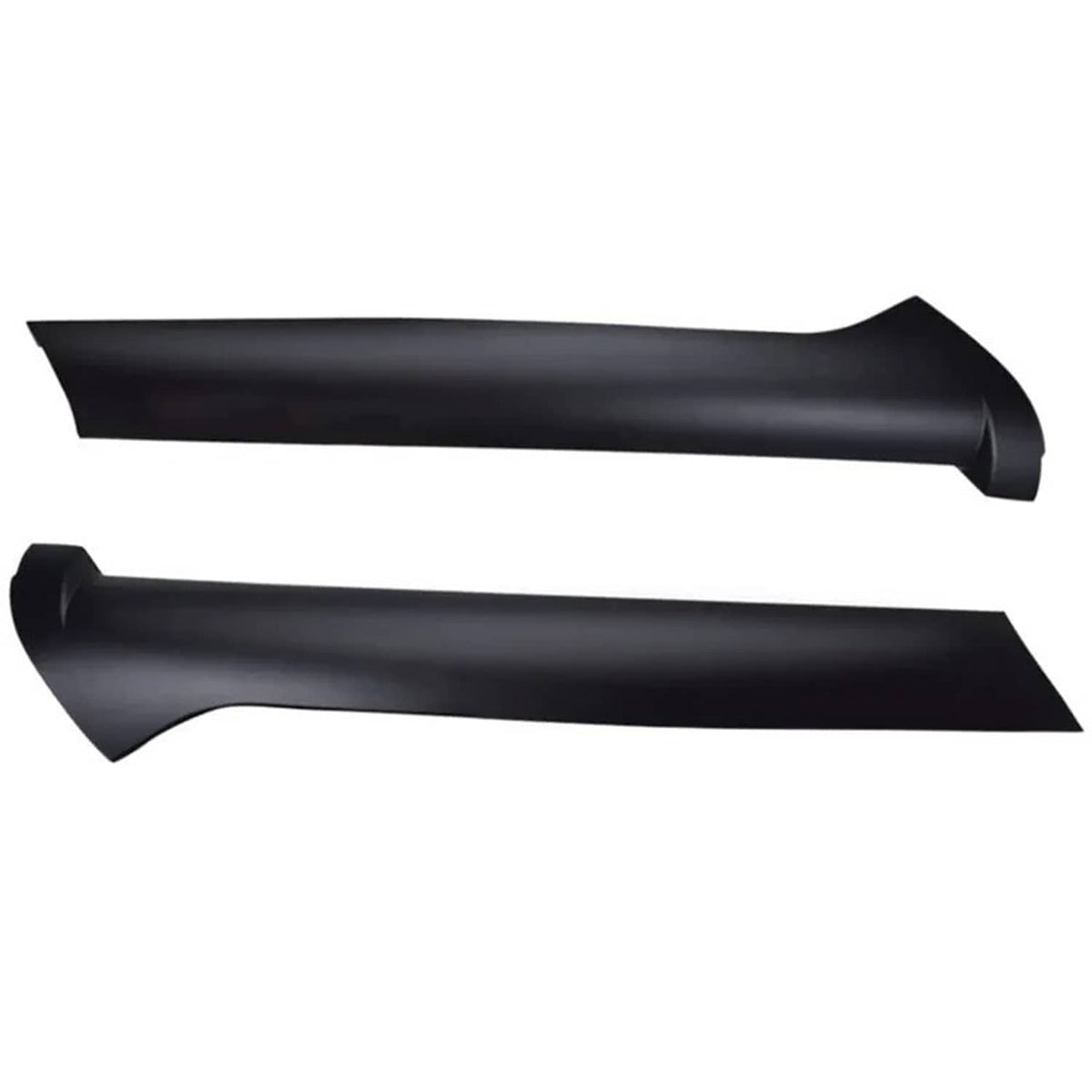 Bethesda Industrial Black Windscreen Pillar Moldings + Rivets Kit For 1999-2004 Land Rover Discovery