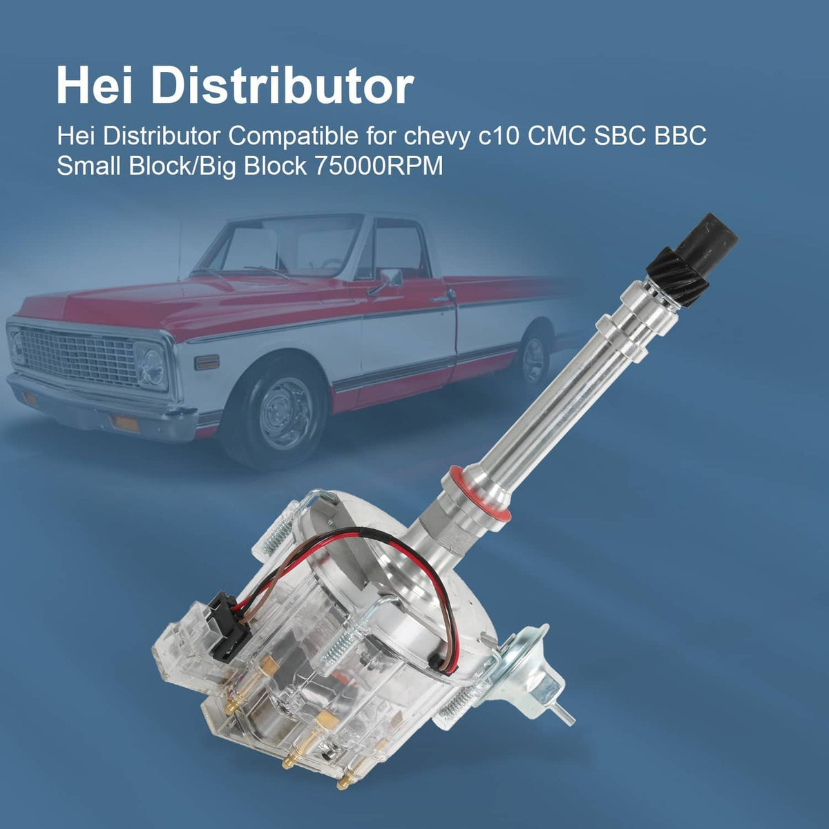 Bethesda Industrial New HEI Distributor For V8 CHEVY 396 427 283 305 307 327 350 454 400 SBC BBC