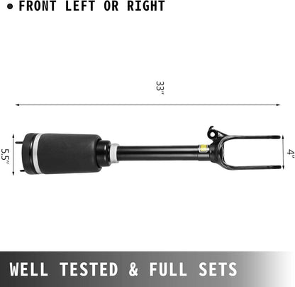 Bethesda Industrial Front Air Suspension Shock Strut 1643206113 for Mercedes W164 GL350 GL450 New