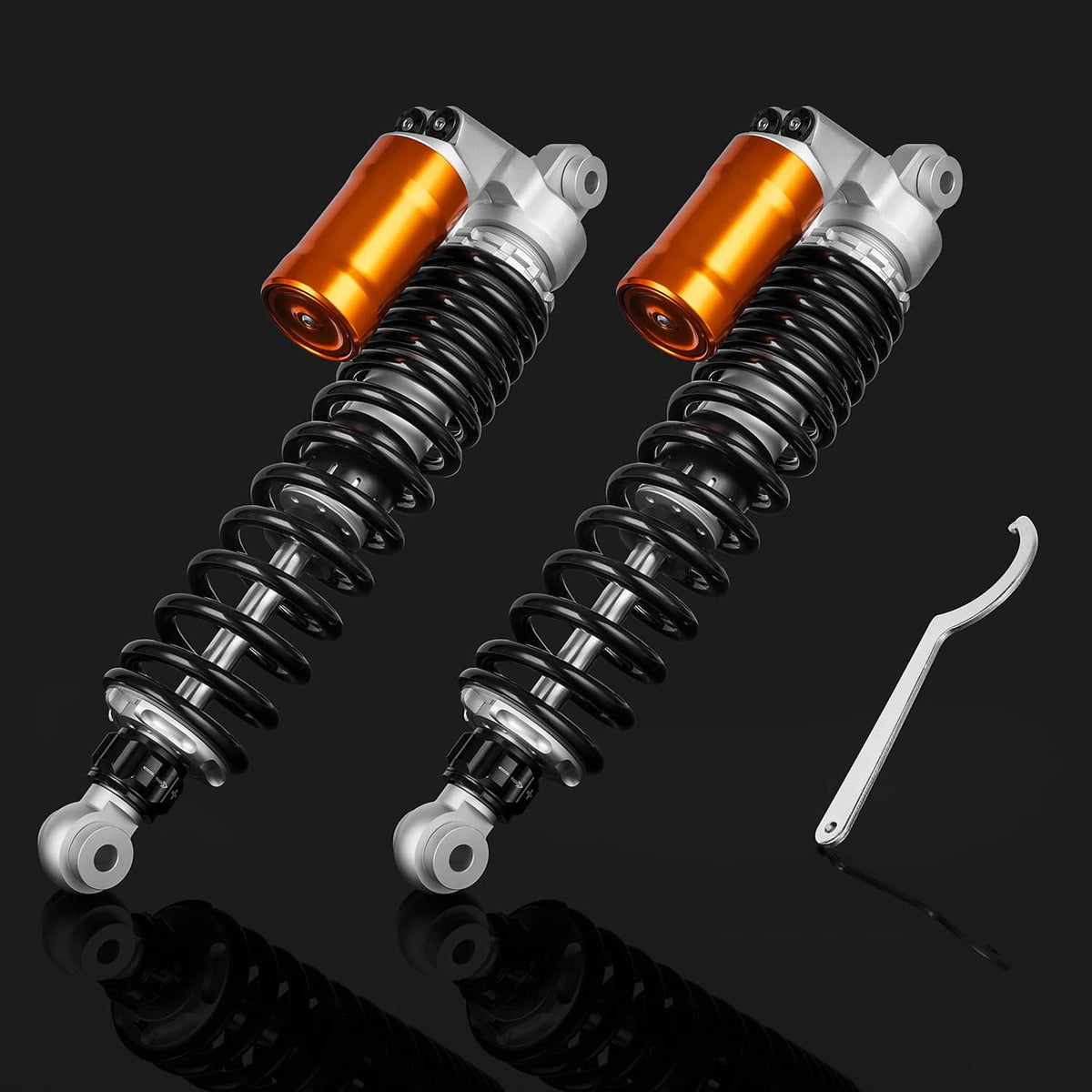 Bethesda Industrial Front Left Right Shocks Absorber for Yamaha YFZ350 Banshee 1987-1999 2000-2006