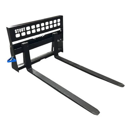 Bethesda Industrial Stout Pro Full Back Pallet Fork Assembly - 60"