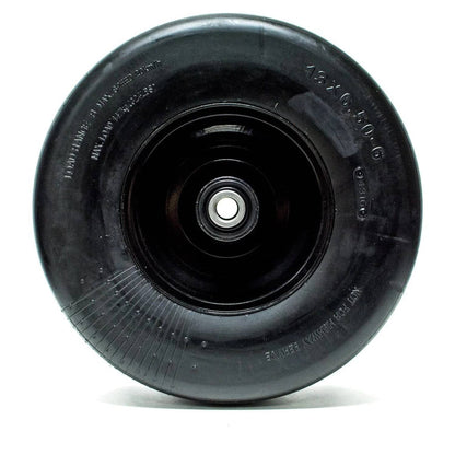 Bethesda Industrial Front Solid Tire Assembly 13X6.5-6 Flat Free Caster Wheel for Scag Mower 482504