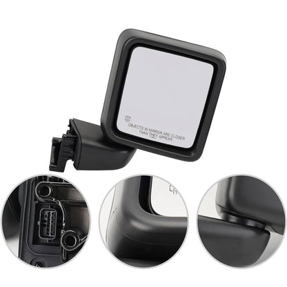 Bethesda Industrial Power Heated Rear View Mirror Passenger For Jeep Wrangler 18-24 &Gladiator 20-24