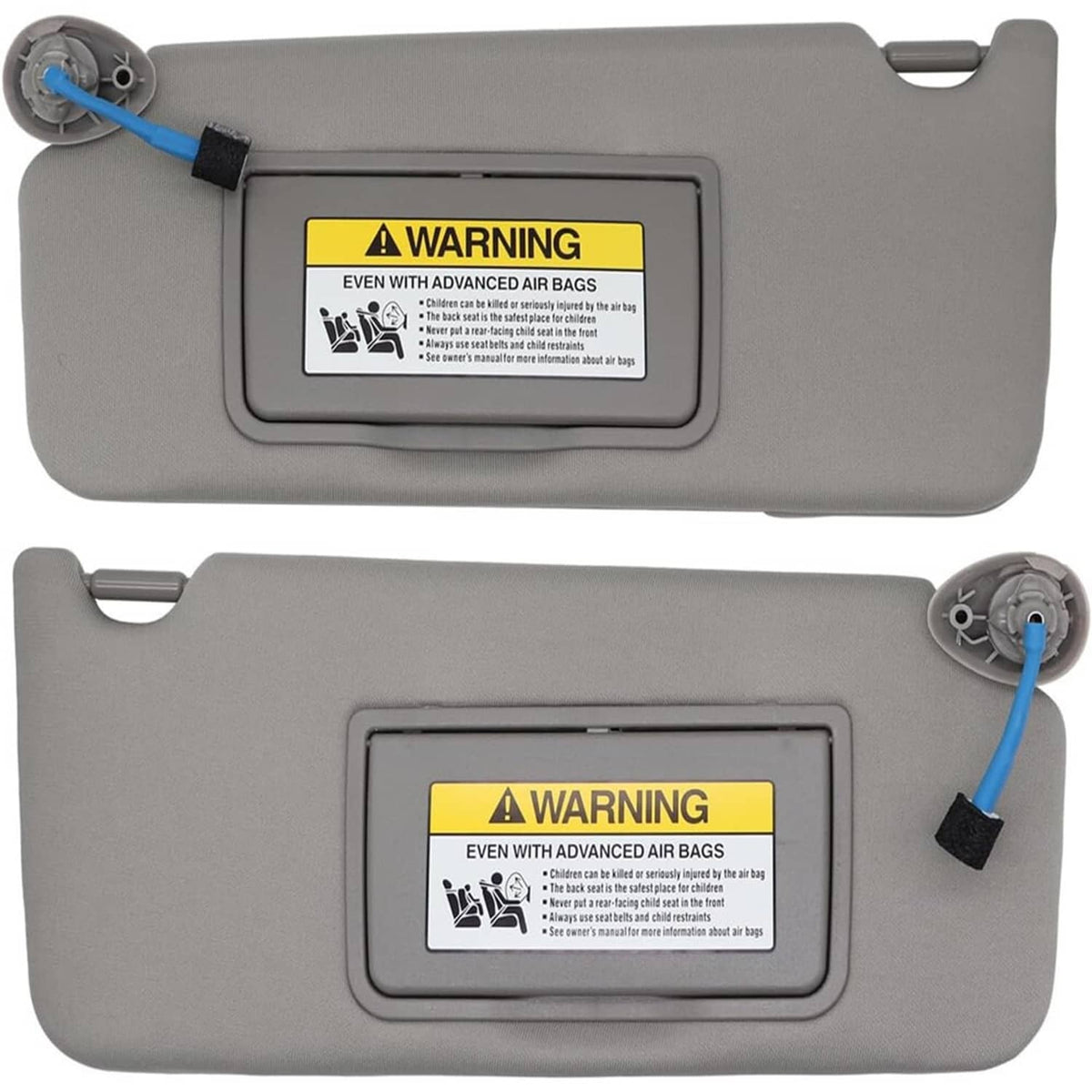 Bethesda Industrial 2Pcs Sun Visor w/LED Light Mirror For 2008-2017 Honda Accord 83280-TA5-A51ZA