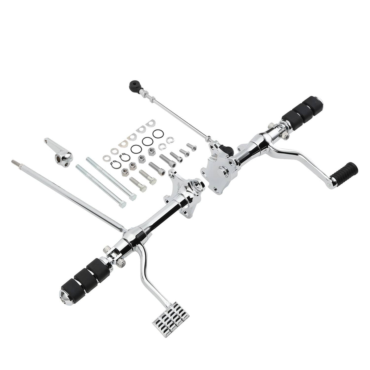Bethesda Industrial Complete Forward Control Pegs Levers & Linkage For Sportster 883 1200 1991-2003