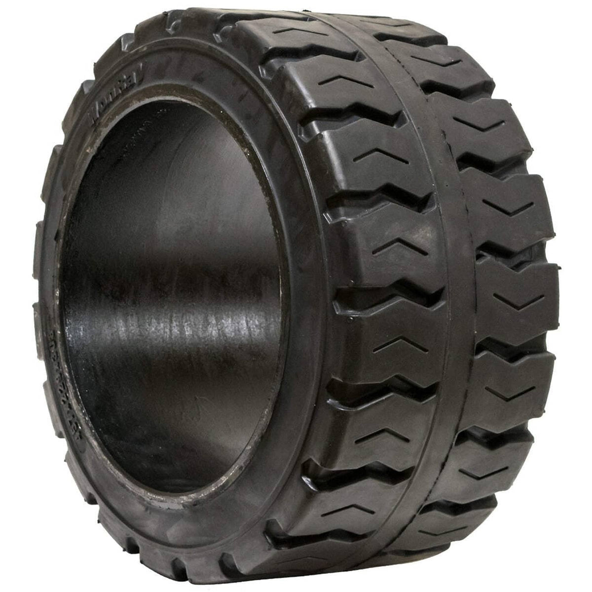 Bethesda Industrial 18X7X12-1/8 Solid Puncture Proof Press-On Traction Forklift Tire 18712