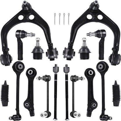 Bethesda Industrial 16Pcs Suspension Front Control Arm Kit for 2011-19 Dodge Charger Challenger 300
