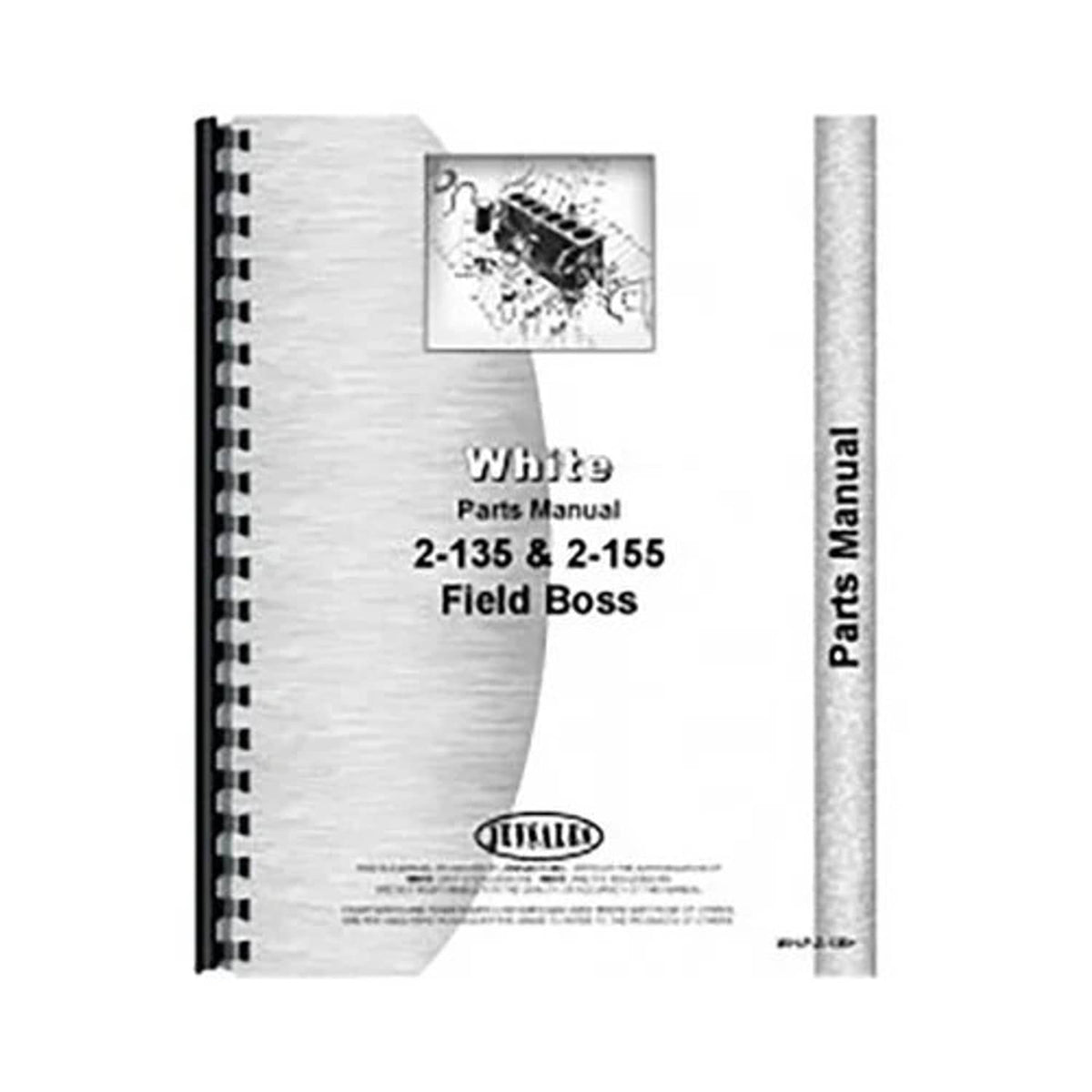 Bethesda Industrial Parts Manual fits White 2-135 2-155