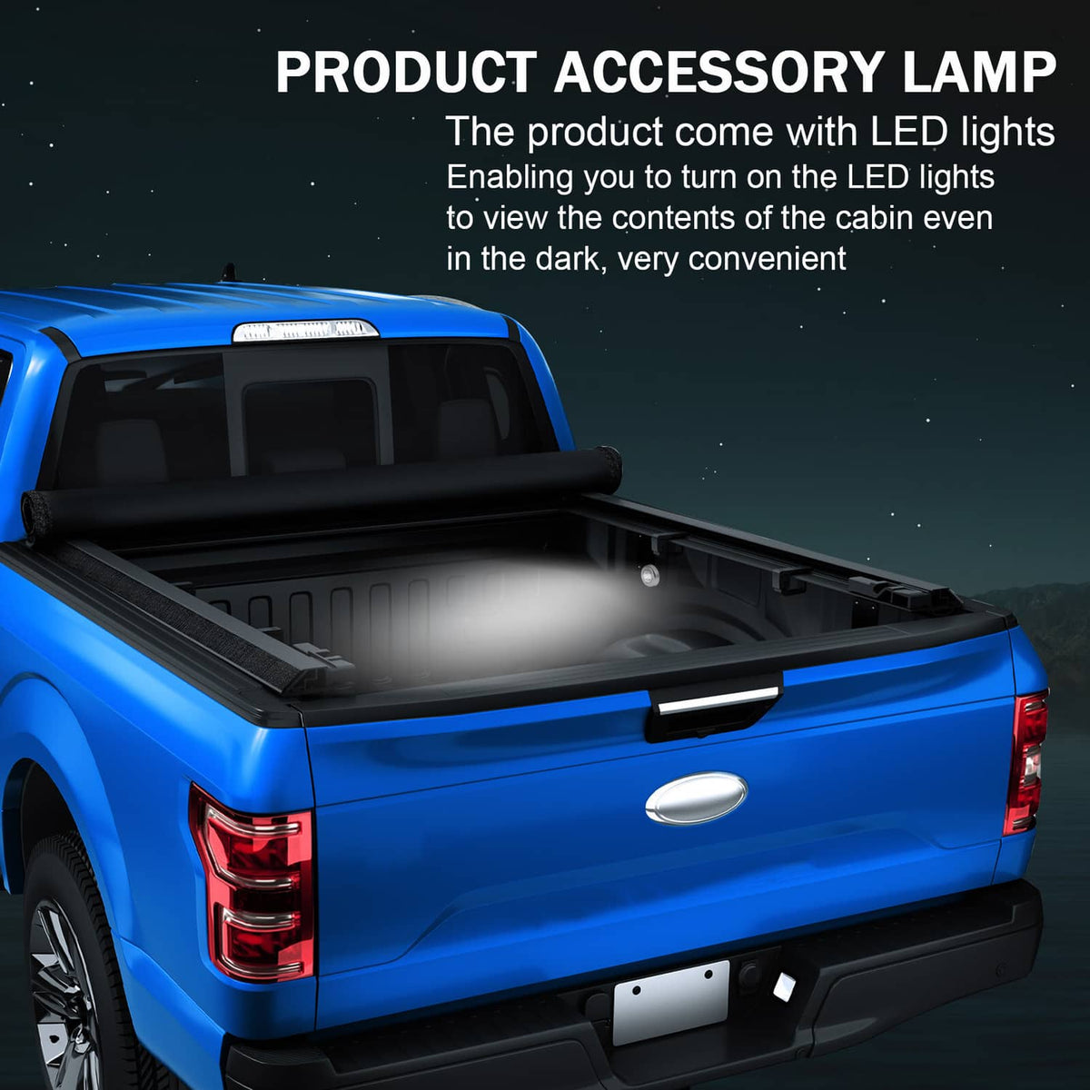 Bethesda Industrial 8ft Long Bed Soft Roll Up Tonneau Cover For Dodge Ram 1500 2500 3500 1994-2018