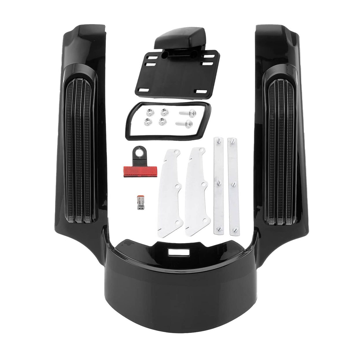 Bethesda Industrial ABS Rear Fender Fascia LED Running Light For Harley Electra Road Glide FLH 2014+