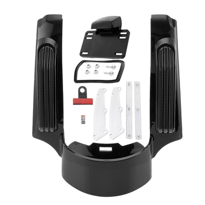 Bethesda Industrial ABS Rear Fender Fascia LED Running Light For Harley Electra Road Glide FLH 2014+