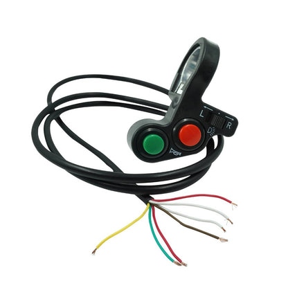 Bethesda Industrial 7/8" Aluminum Left Motorcycle Handlebar Switch For Winker Turn Signal Horn Beam