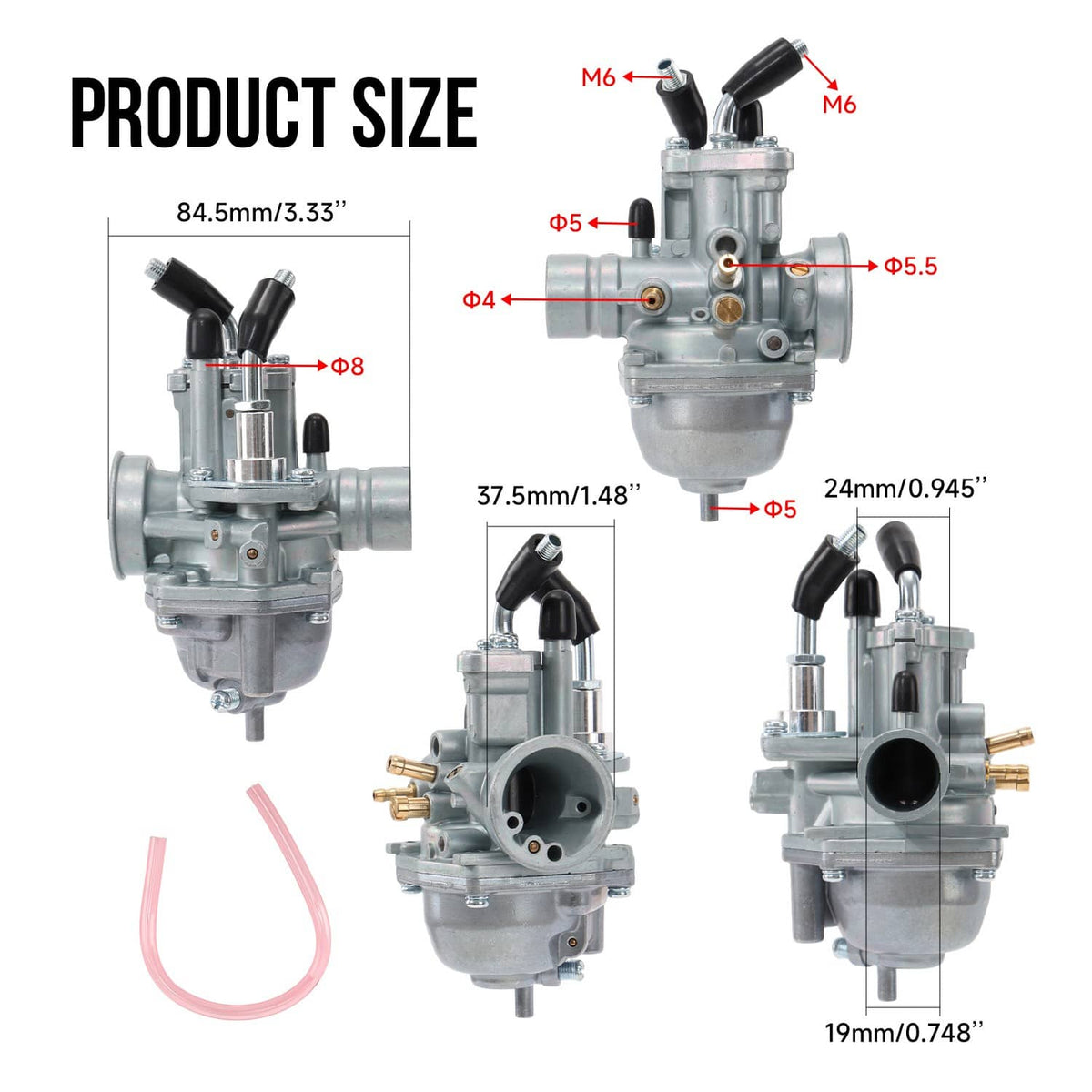 Bethesda Industrial 0451668 0451022 Carburetor Carb For Polaris Scrambler Predator 50 Sportsman 90